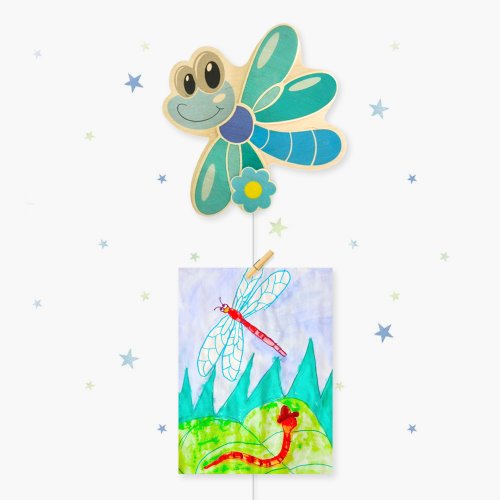 Крепление для рисунков с тросом "Стрекоза" Н-39910Т