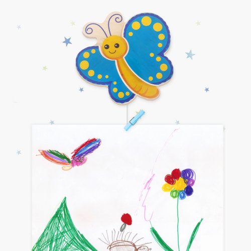 Крепление для рисунков с тросом "Бабочка" Н-39885Т