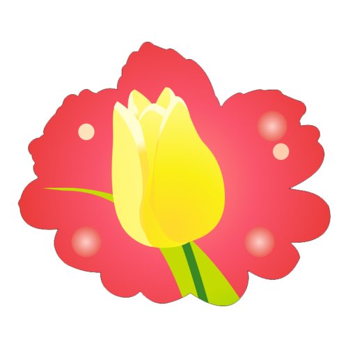 Цветок из набора декораций 8 Марта 5220