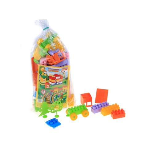 Конструктор "Строитель средний", 95 деталей 486602С