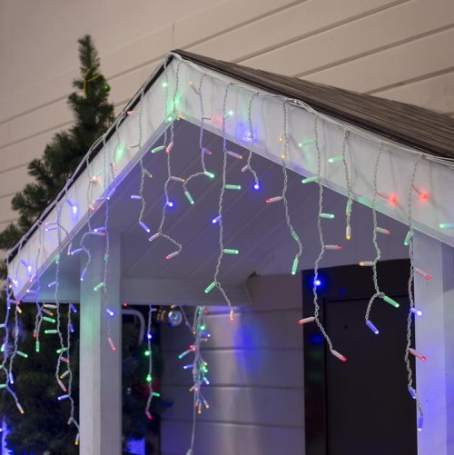 БАХРОМА уличная, УМС, Ш:3м, В:0.6м, Н.Б. 3W LED(IP65-O)-160-220V, МУЛЬТИ    3584186С