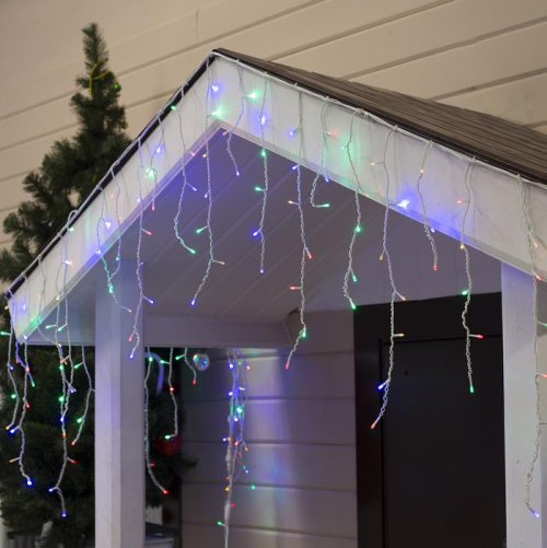 БАХРОМА уличная, УМС, Ш:3м, В:0.6м, Н.Б. 3W LED-160-220V, МУЛЬТИ     1080173С