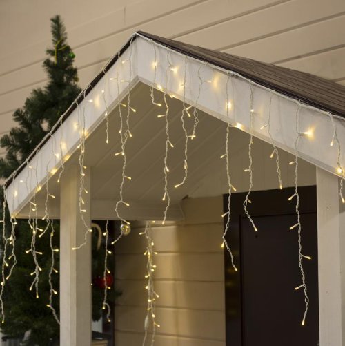 БАХРОМА уличная, УМС, Ш:3м, В:0.6м, Н.Б. 3W LED-160-220V, Т/БЕЛЫЙ     1080180С