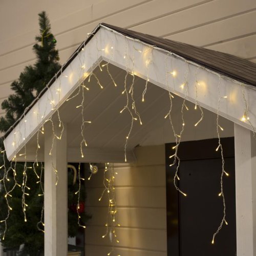 БАХРОМА уличная, УМС, Ш:3м, В:0.6м, Н.С. 3W LED-160-220V, Т/БЕЛЫЙ     1080163С