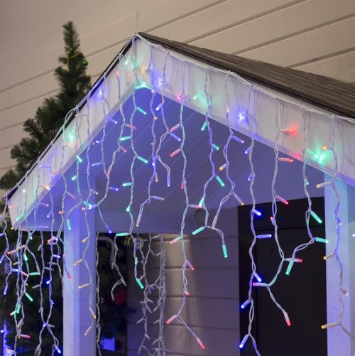 БАХРОМА уличная, УМС, Ш:3м, В:0.9м, Н.Б. 2W Каучук LED(IP65)-232-220V, МУЛЬТИ     2361671С