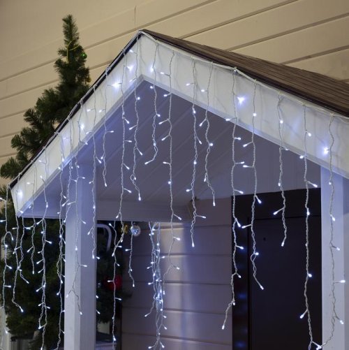 БАХРОМА уличная, УМС, Ш:3м, В:0.9м, Н.Б. 3W LED-232-220V, БЕЛЫЙ     2361653С