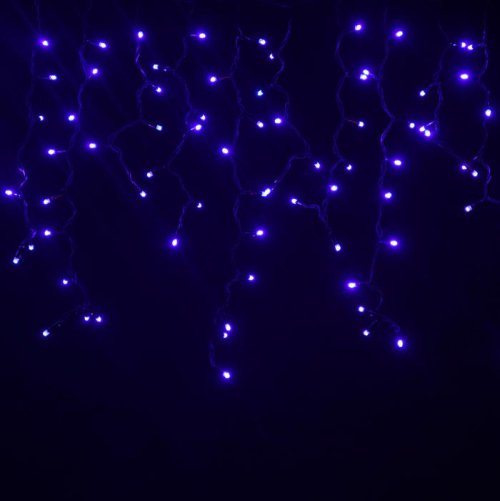 БАХРОМА уличная, УМС, Ш:3м, В:0.9м, Н.Т. 2W Каучук LED(IP65)-232-220V, СИНИЙ     2361668С