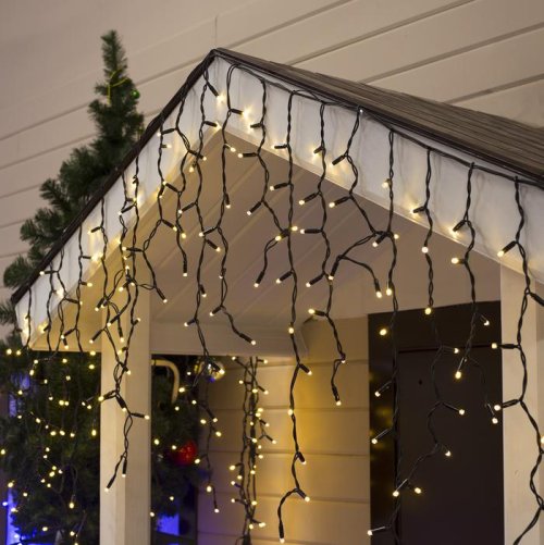 БАХРОМА уличная, УМС, Ш:3м, В:0.9м, Н.Т. 2W Каучук LED(IP65)-232-220V, Т/БЕЛЫЙ     2361670С