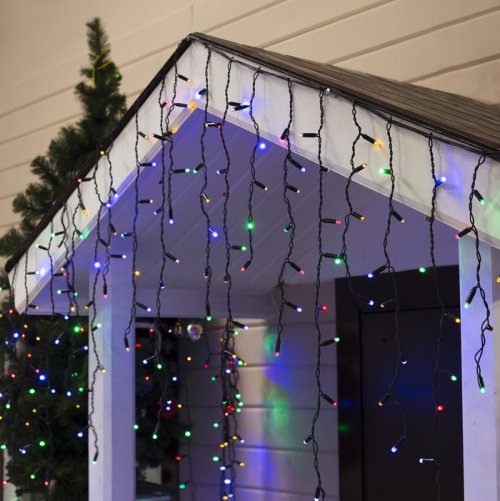 БАХРОМА уличная, УМС, Ш:3м, В:0.9м, Н.Т. 3W LED(IP65-O)-232-220V, МУЛЬТИ   3584204С