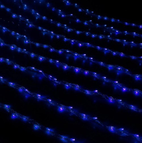 ВОДОПАД уличная, Ш:2 м, В:1,5 м, Н.С. LED-400-220V, 8 режимов, 3904995С