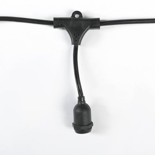 гирлянда "Евро Белт Лайт", шаг 40 см, E14, 2W-УМС, 10 метров, 220 V  2702221С