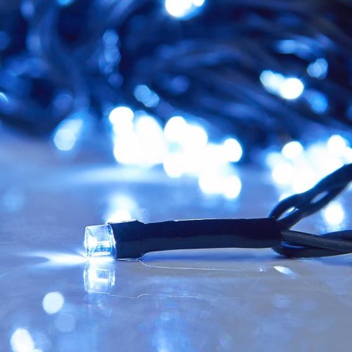 НИТЬ уличная, УМС, 10 м, Н.Т. 2W LED-100-24В, БЕЗ контр. БЕЛЫЙ     1586000С