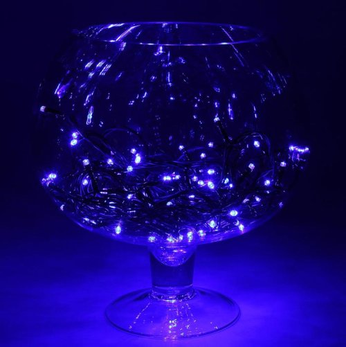 НИТЬ уличная, УМС, 10 м, Н.Т. 2W LED-100-24В, БЕЗ контр. СИНИЙ     1586002С