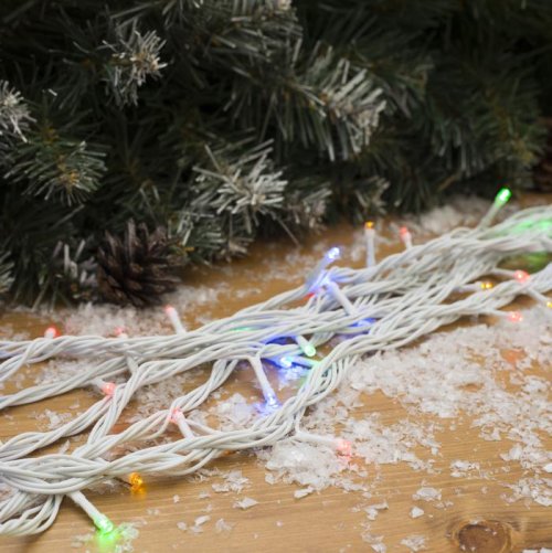 НИТЬ уличная, УМС, Д: 10 м, Н.Б. 3W LED-100-220V, МУЛЬТИ     1080031С