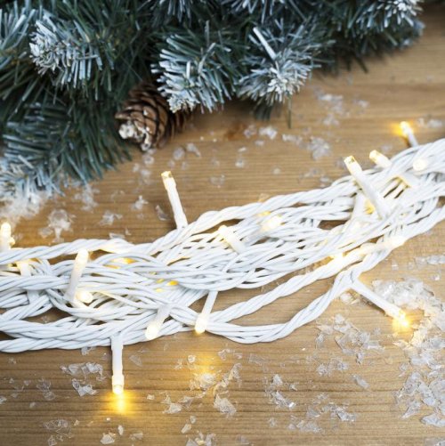 НИТЬ уличная, УМС, Д: 10 м, Н.Б. 3W LED-100-220V, Т/БЕЛЫЙ    3584086С