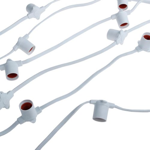 НИТЬ, 100 м. "Белт Лайт" Н.Б. 2 жилы, шаг 40 см, Е27, влагостойкая, IP65, фиксинг, КАУЧУК   2580619С