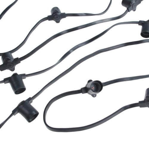 НИТЬ, 100 м. "Белт Лайт" Н.Т. 2 жилы, шаг 50 см, Е27, влагостойкая, IP65, фиксинг, КАУЧУК     2580617С