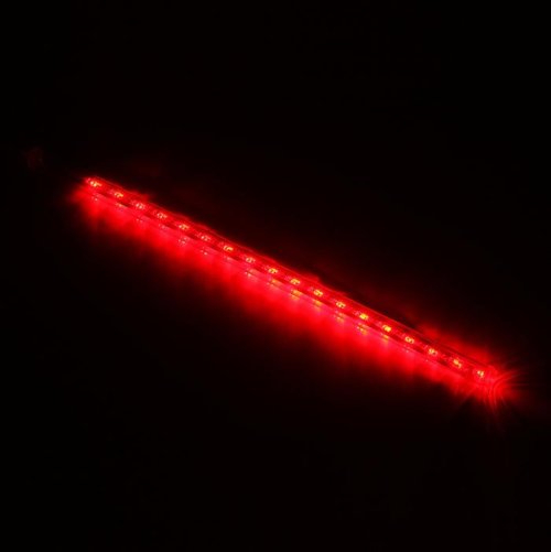 Светодиодная сосулька "Тающая" 0,3 м, d=2 см. УМС-вилка LED-18-220V КРАСНЫЙ  678893С