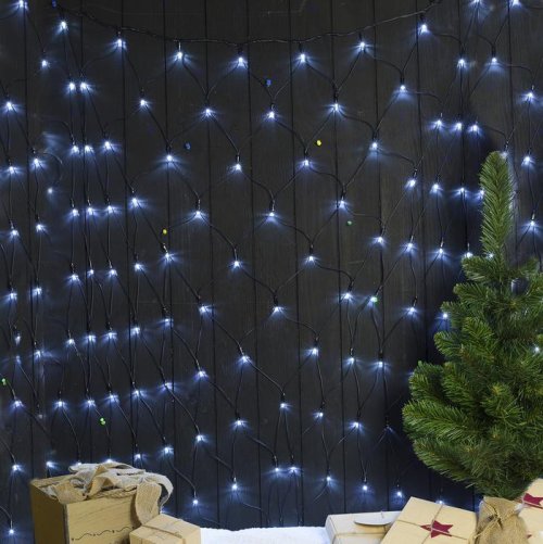 СЕТЬ, уличная УМС Ш:2м, В:1,5м, Н.Т. 3W LED-192-220V, БЕЛЫЙ    3556881С