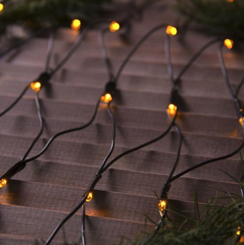 СЕТЬ, уличная УМС Ш:2м, В:1,5м, Н.Т. 3W LED-192-220V, ЖЕЛТЫЙ    3556884С