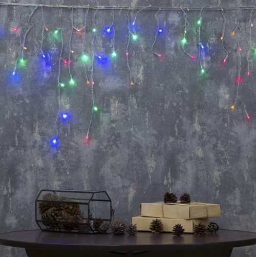 БАХРОМА, Ш:1.8 м, В:0.5 м, Н.С. LED-48-220V, 8 режимов, МУЛЬТИ   3556828 3556828С