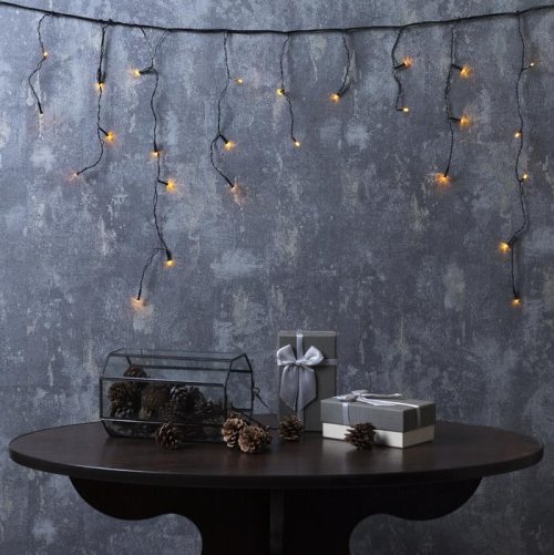 БАХРОМА, Ш:1.8 м, В:0.5 м, Н.Т. LED-48-220V, 8 режимов, ЖЕЛТЫЙ    3556841С