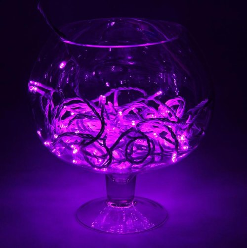 Гирлянда "Метраж" УМС, 10 м, Н.Б., LED-100-24В, б/контр., ФИОЛЕТ  1672045С