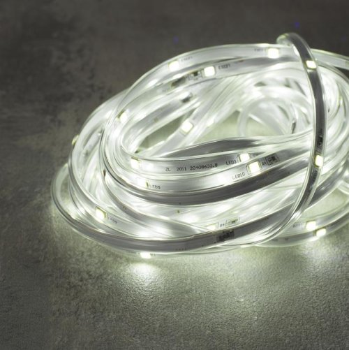 НИТЬ "Яркая лента" 5 м, SMD2835-130/10-12V, мерцание, Б/П в компл., БЕЛЫЙ    3612326С