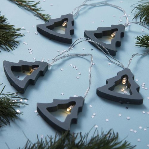 НИТЬ, 1.5 м, с насадк.  "Ёлка синяя", Н.С., LED-10-3V, 2*АА (не в компл), фиксинг, Т/БЕЛЫЙ    3667541С