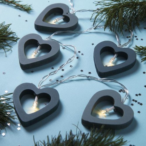 НИТЬ, 1.5 м, с насадк. "Сердце синее", Н.С., LED-10-3V, 2*АА (не в компл), фиксинг, Т/БЕЛЫЙ   3667544С