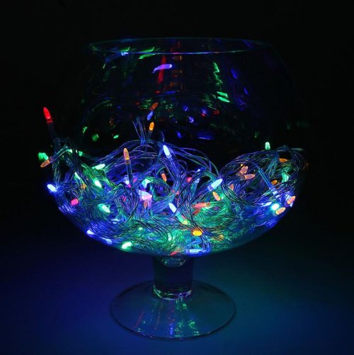 НИТЬ, 10 м. “Игла”, Н.С. LED-100-220V, 8 режимов, МУЛЬТИ        1080520С