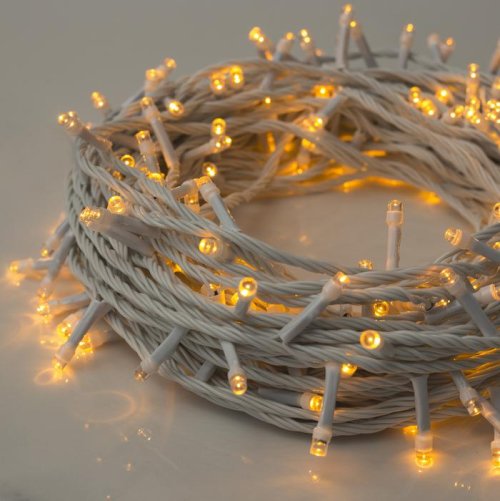 НИТЬ, 20 м, Н.Б. LED-200-220V, 8 режимов, ЖЕЛТЫЙ    3556824С