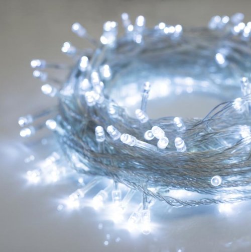 НИТЬ, 20 м, Н.С. LED-200-220V, 8 режимов, БЕЛЫЙ    3556804С