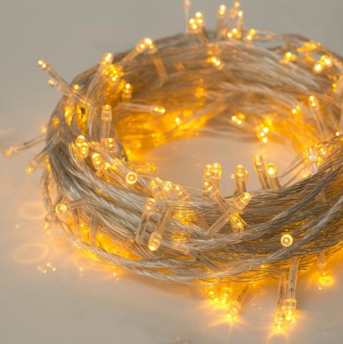 НИТЬ, 20 м, Н.С. LED-200-220V, 8 режимов, ЖЕЛТЫЙ    3556808С