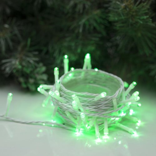 НИТЬ, 5 м, Н.Б. LED-50-220V, 8 режимов, ЗЕЛЕНЫЙ    3556777С