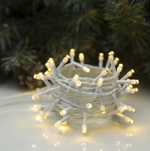 НИТЬ, 5 м, Н.Б. LED-50-220V, 8 режимов, Т/БЕЛЫЙ    3556773С