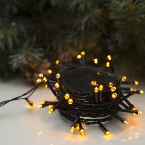 НИТЬ, 5 м, Н.Т. LED-50-220V, 8 режимов, ЖЕЛТЫЙ    3556768С