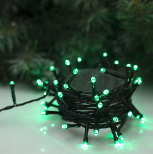 НИТЬ, 5 м, Н.Т. LED-50-220V, 8 режимов, ЗЕЛЕНЫЙ    3556769С