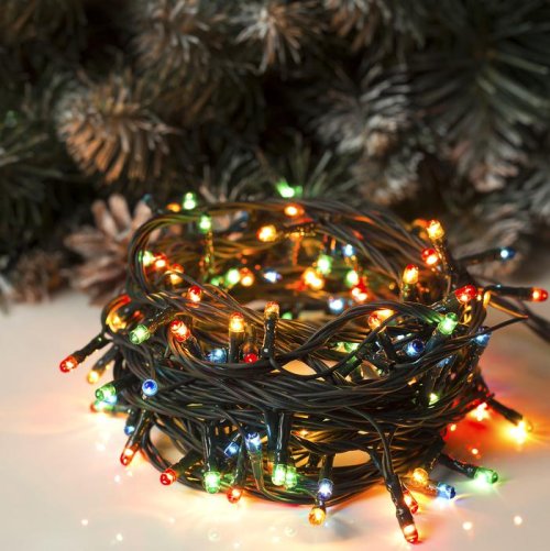 НИТЬ, 5.5 м, Н.Т. 140 ламп, 220V, 8 режимов, МУЛЬТИ   670999С