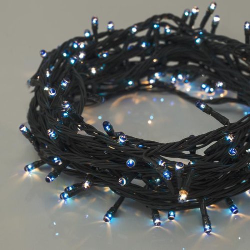 НИТЬ, 7 м, Н.Т. 180 ламп, 220V, 8 режимов, СИНИЙ     671009С