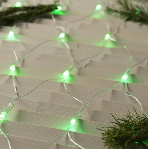 СЕТЬ, Ш:1,6 м, В:1,6 м, Н.С. LED-144-220V, 8 режимов, ЗЕЛЕНЫЙ     1585749С