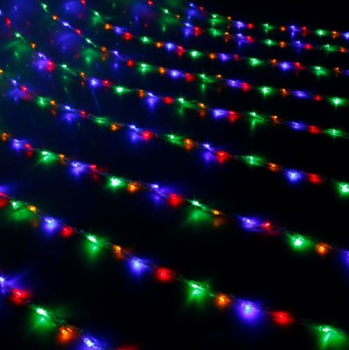 ВОДОПАД уличная, УМС, Д: 2 м, В:3 м, Н.С. LED-800-240V, контроллер 8 режимов, МУЛЬТИ  187316С