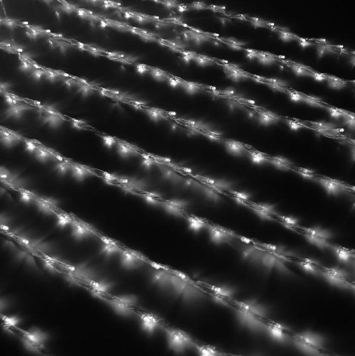 Гирлянда "Дождь" улич. Ш:2 м, В:9 м, Н.С. LED-2000-220V, контр. 8 р, БЕЛЫЙ     1080190С