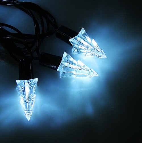 Гирлянда "Метраж" улич. с насад. "Елка маленькая" 5 м, Н.Т. LED-40-220V, контр. 8 р, БЕЛЫЙ  1080090С