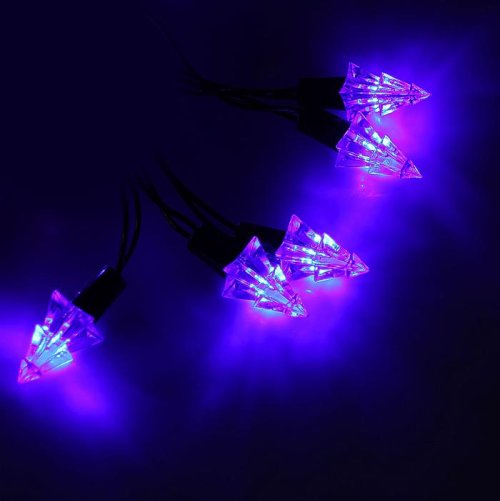 Гирлянда "Метраж" улич. с насад. "Елка маленькая" 5 м, Н.Т. LED-40-220V, контр. 8 р, СИНИЙ  1080091С