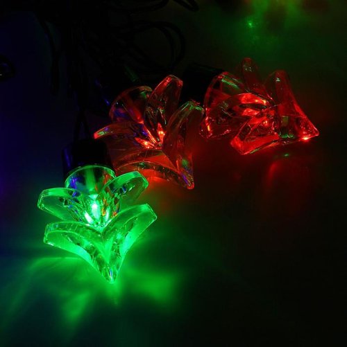 Гирлянда "Метраж" улич. с насад. "Ель большая" 5 м, Н.Т. LED-30-220V, моргает. МУЛЬТИ  1080125С