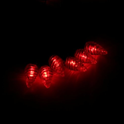 Гирлянда "Метраж" улич. с насад. "Растаявший лёд" 5 м, Н.Т. LED-40-220V, фиксинг, КРАСНЫЙ  185569С