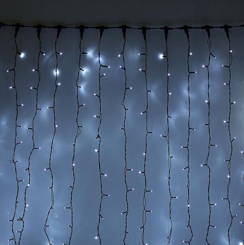 ЗАНАВЕС уличная, УМС, Ш:2 м, В:6 м, Н.Т. 3W LED-1440-220V, БЕЛЫЙ     1080279С