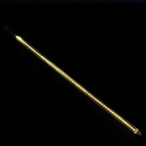 Светодиодная сосулька улич. УМС "Тающая" 1 м, d=3см. 2W LED-60-220V ЖЕЛТЫЙ  1080729С