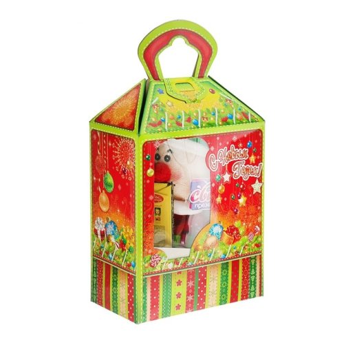 Сладкий Новогодний подарок "Шагающий гномик", 350 г 4044135С